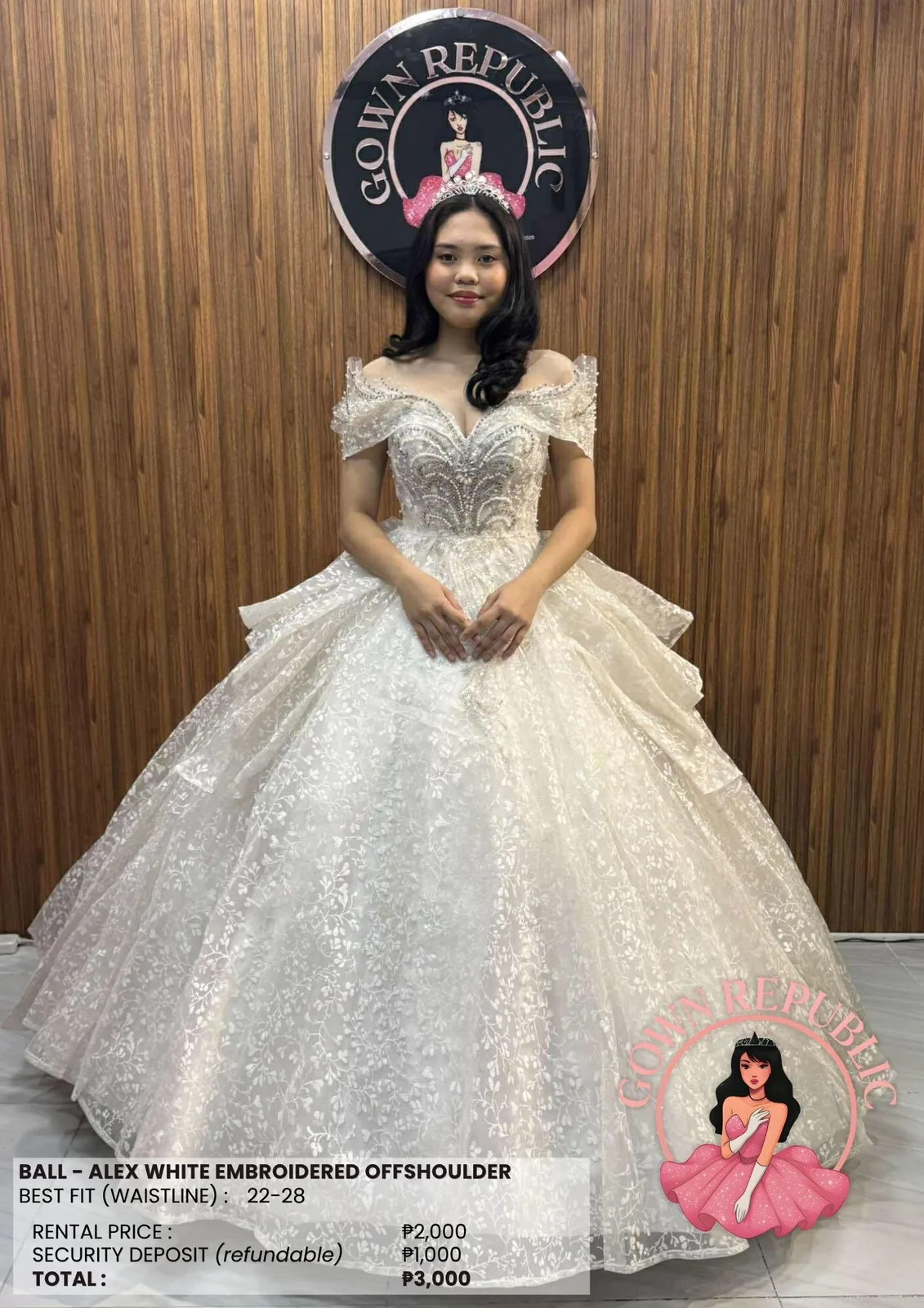 Ball Gowns: White 287